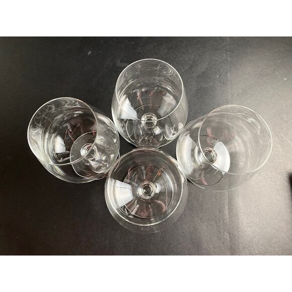 Set of 4 Vintage Crystal Brandy Snifters - Classic Elegant Bourbon, 6" Tall - Picture 5 of 6